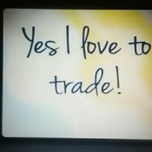 I love to trade